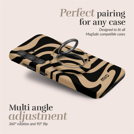 MIO Swirl Magsafe dėklo suderinamas žiedinis laikiklis