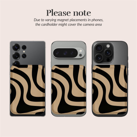 MIO Swirl Magsafe dėklo suderinamas kortelių laikiklis