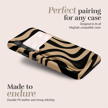 MIO Swirl Magsafe dėklo suderinamas kortelių laikiklis