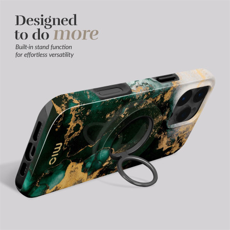 MIO Žalio Marmuro Magsafe Dėklas su Laikikliu