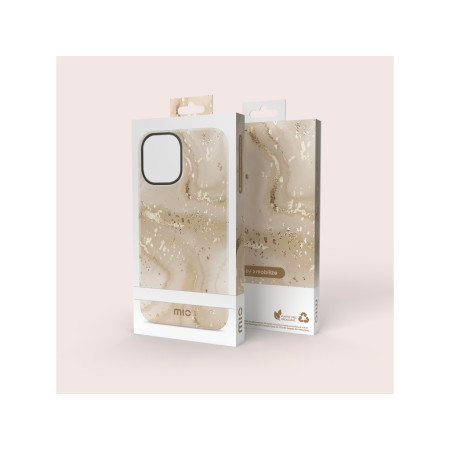 MIO Gold Marble Magsafe Dėklas suderinamas su iPhone Pro Max