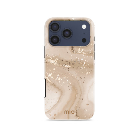 MIO Gold Marble Magsafe Dėklas suderinamas su iPhone Pro Max