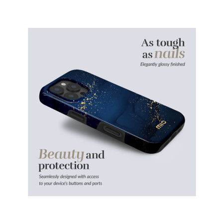 MIO Midnight Sparkle Magsafe Dėklas suderinamas su iPhone 17 Pro Max