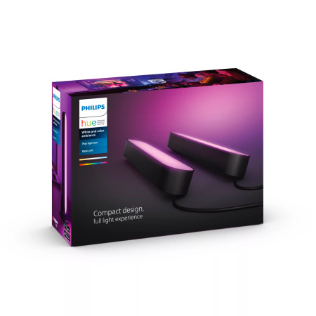 Philips Hue Play juodas 2-pak