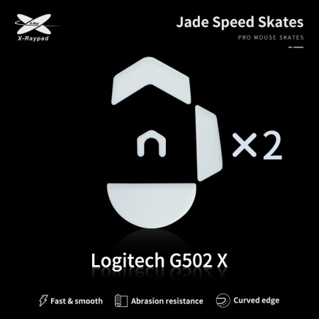 X-Raypad Jade Skates Logitech G502 X Balti 2 vnt.