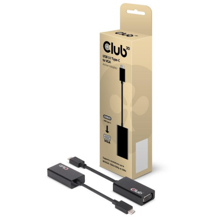 USB-C į VGA adapteris M/F CAC-1502 CLUB3D