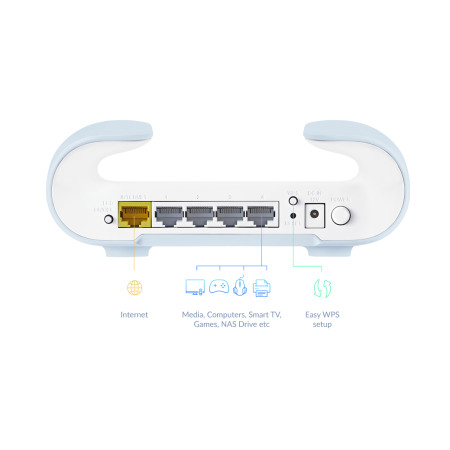 D-link M30/E Wi-Fi 6 AX3000 Dual-Band Mesh maršrutizatorius