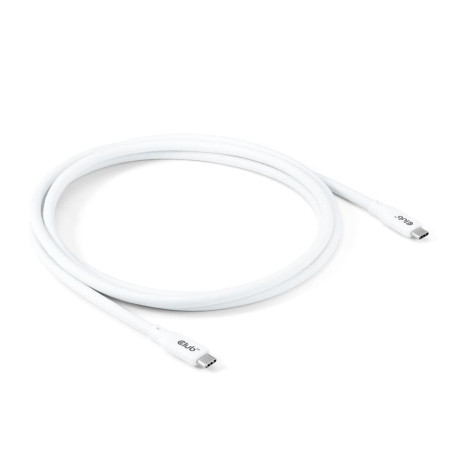 USB-C į USB-C kabelis 2M baltas