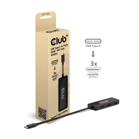 I/O HUB USB-C HDMI Triple/CSV-1554