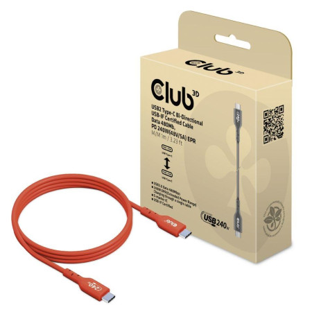 USB-C į USB-C kabelis 1m (M/M) CLUB3D