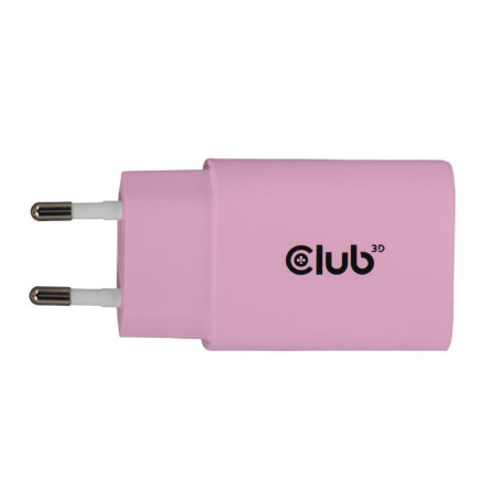 Mobiliųjų įkroviklių komplektas USB-C 30W rožinis CAC-3021 CLUB3D