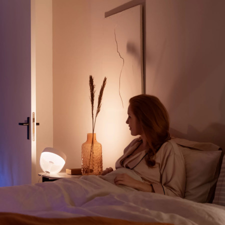 Philips Hue balta ir spalvota atmosfera stalo lempa „Iris“