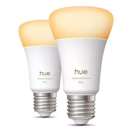 Philips Hue Inteligentiška lemputė A60 E27 - 810 | 2 vnt.