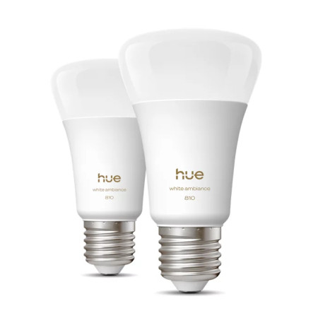 Philips Hue Inteligentiška lemputė A60 E27 - 810 | 2 vnt.