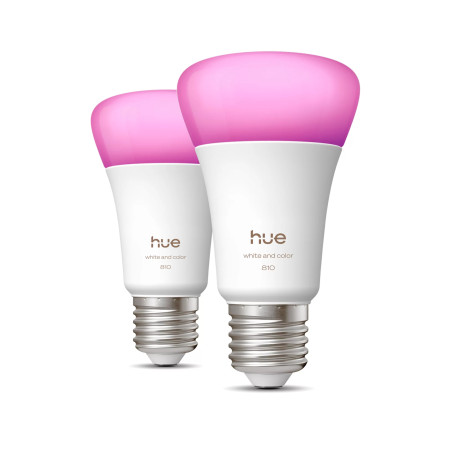 Philips Hue White and Color Ambiance Inteligentiška lemputė A60 E27 - 810 | 2 vnt.