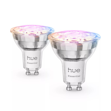 Philips Hue Essential GU10 Išmanusis taškinis šviestuvas 4,7W - 2 vnt.