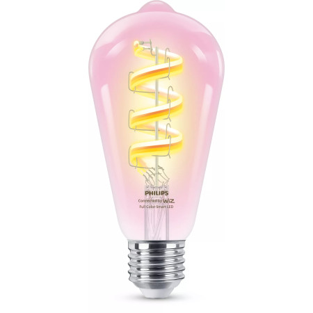 Philips Smart Filament E27 ST64 6,3 W (40 W), RGBW