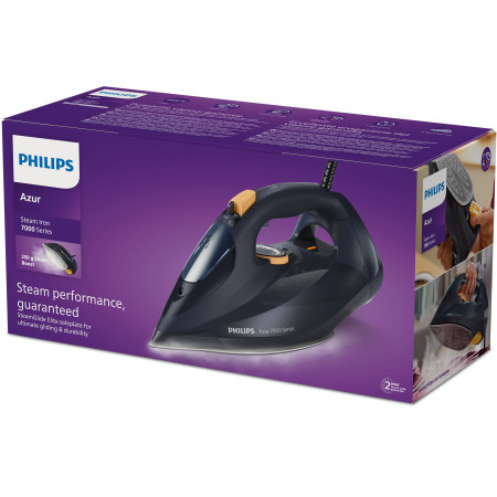 Philips 7000 serijos DST7060/20 garų lygintuvas, tamsiai mėlynas