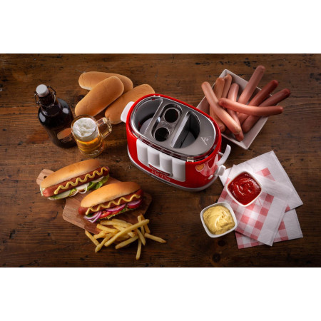 Ariete Hot-Dog gaminimo prietaisas raudonas