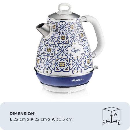 Ariete 28690C Capri Elektrinis Čajnikas