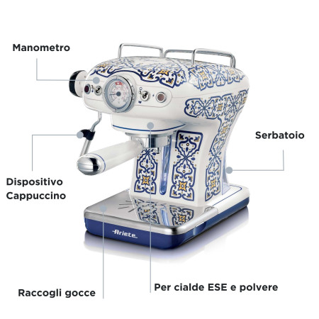 Ariete 13891C Capri Espresso Aparatas
