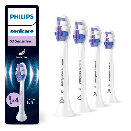 Philips Sonicare HX6054/87 - 4 dalių šepetėlių galvučių pakuotė