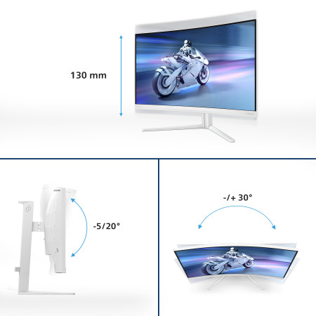 Philips 27M2C5501 240Hz 1ms QHD VA monitorius