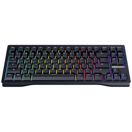 Wooting 80HE - US Išdėstymas - Lekker L60 V2 Jungtys - PCR Juoda Magnetinė Žaidimų Klaviatūra