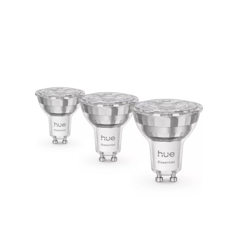 Philips Hue Essential GU10 - 4,7W - 3 vnt.