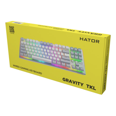 Hator Gravity TKL HTK561 balta