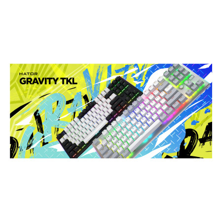 Hator Gravity TKL HTK561 balta
