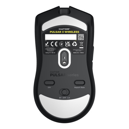 Hator Pulsar 3 Wireless HTM630 juodos