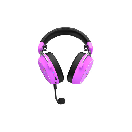 Hator Hypergang 3 Belaidės ausinės Hi-Res ANC violetinė