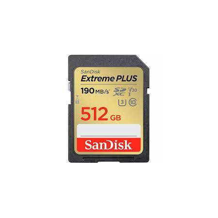 Sandisk 512GB SDXC UHS-1 Atminties Kortelė