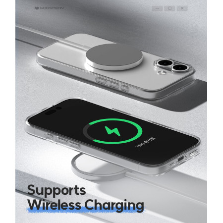 Dėklas Mercury Jelly Clear Apple iPhone 17 Pro Max skaidrus