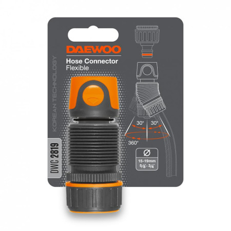 Lankstus žarnų jungties adapteris 3/4" DWC 2819 DAEWOO