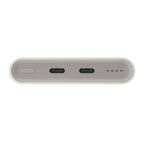 Samsung EB-P3400XU 10000 mAh 25W 2xUSB-C įkroviklis, smėlio spalvos