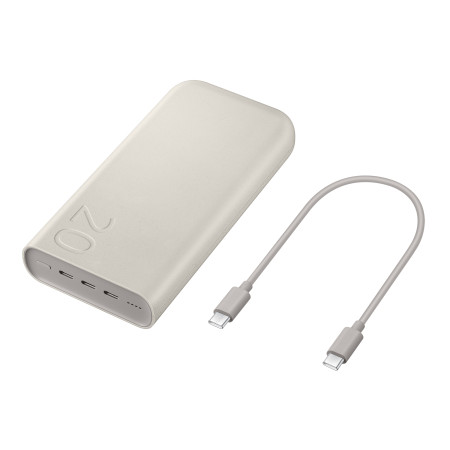 Samsung 20 000 mAh PD Max 45W Super Greitas Įkrovimas 2.0 3xUSB-C Bežinis