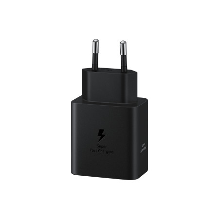 SAMSUNG 45W Sieninis įkroviklis su USB-C kabeliu - Juodas