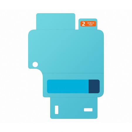 Apsauginė plėvelė Samsung Galaxy Z Flip 6 - 2 vnt.