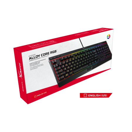 HyperX Alloy Core RGB žaidimų klaviatūra