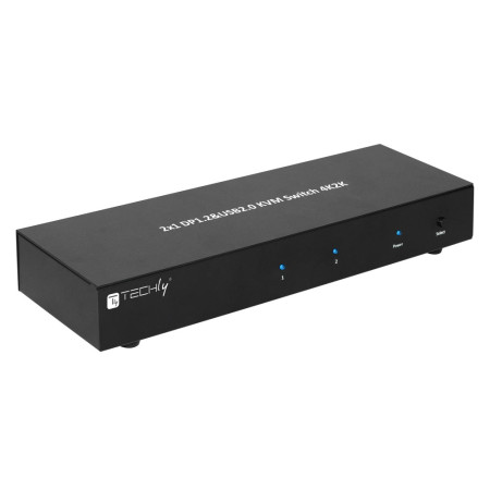 Techly KVM Perjungiklis 2/1 DisplayPort/USB