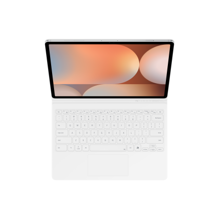 DX825UWE Book Cover Keyboard Samsung Galaxy Tab S10+/S9+/S9 FE+, Balta