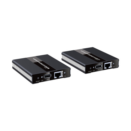 Techly KVM Extender HDMI+USB iki 60m