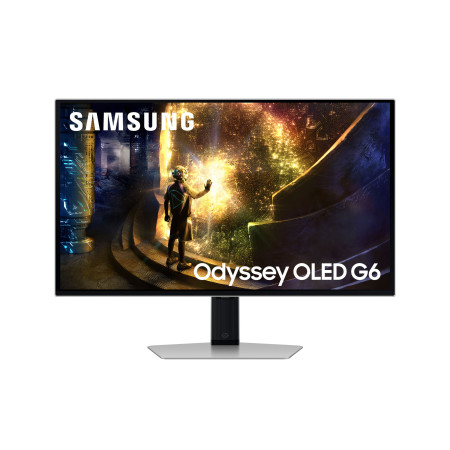 Samsung S27DG610SU kompiuterio monitorius 27" Quad HD OLED Sidabras