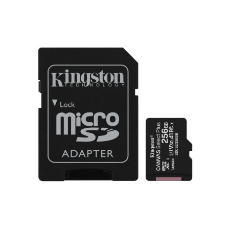 Kingston 256 GB MicroSDXC Canvas Select Plus