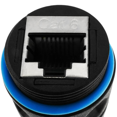 Techly 105896 Išorinis RJ45 Cat6 F/UTP Wodoodporus IP68