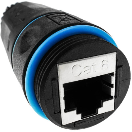 Techly 105896 Išorinis RJ45 Cat6 F/UTP Wodoodporus IP68