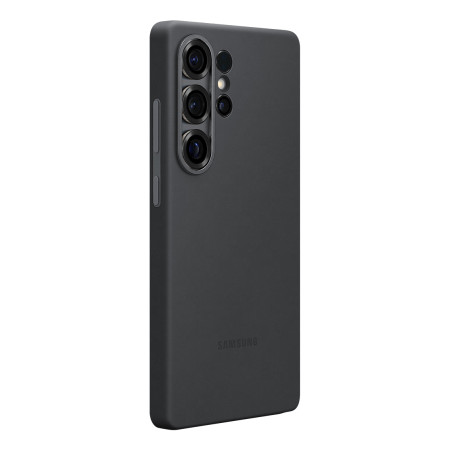 Samsung Silikoninė dėklas Galaxy S25 Ultra juoda