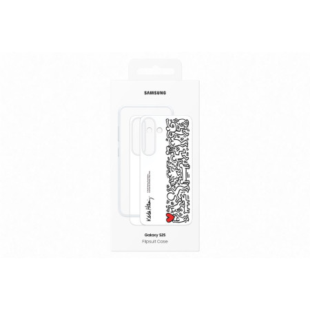 Samsung Galaxy S25 Flipsuit dėklas, baltas